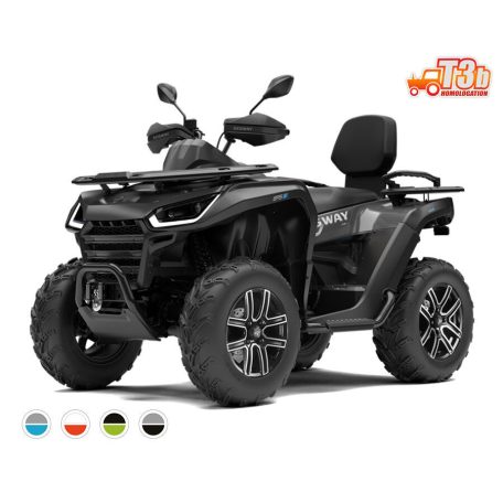 Segway At 6L EPS ATV / QUAD fekete-szürke mezőgazdasági_vontató_(T3b)
