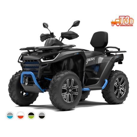 Segway At 6L EPS ATV / QUAD fekete-kék mezőgazdasági_vontató_(T3b)