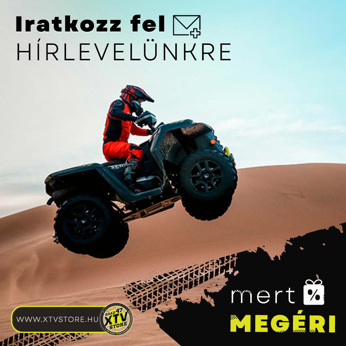 Hírlevél feliratkozás - Extra kedvezmények